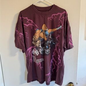 They'll Never Understand V2 "Premium Vintage" Oversized Tee in Purple Dusk